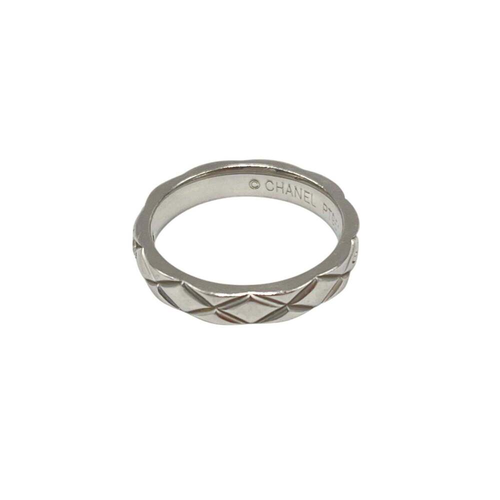 CHANEL Silver Diamond Ring #48 - Picture 4 of 9